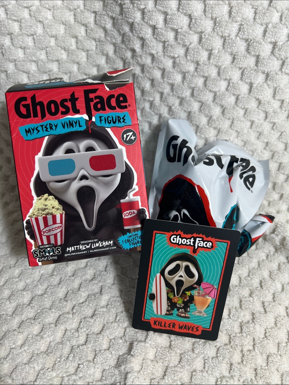 Ghost Face Mystery Vinyl Figure - KILLER WAVES